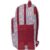 School Bag Nait Nait Flowers Burgundy 32 x 42 x 15 cm