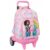 School Bag Barbie Painterly Pink Sky blue 33 x 45 x 22 cm