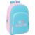 School Bag Benetton Unique Pink Turquoise 30 x 46 x 14 cm