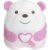 Fluffy toy Chicco Pink Rose