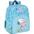 School Bag Snoopy Love Blue 32 x 38 x 12 cm