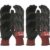 Milwaukee Winter Lined Cut Level 3 Work Gloves Black / Red L Pack of 12
