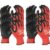 Milwaukee Cut Level 3 Dipped Work Gloves Black / Red XL Pack of 12