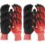 Milwaukee Cut Level 1 Dipped Work Gloves Black / Red XL Pack of 12