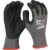 Milwaukee Cut Level 5 Dipped Work Gloves Black / Grey XL Pack of 1