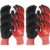 Milwaukee Cut Level 1 Dipped Work Gloves Black / Red L Pack of 12