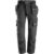 Snickers 6902 Mens Flexiwork Work Holster Pocket Trousers Regular Fit Black 31″ 35″