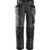 Snickers 3212 Mens DuraTwill Holster Pocket Trousers Black / Grey 31″ 35″