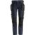 Snickers 6208 Mens Lite Work Stretch Trousers Holster Pockets Navy / Black 33″ 32″