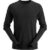 Snickers 2427 Mens AllroundWork Wool Long Sleeve T Shirt Black L