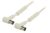 Valueline Antenna Cable White 120 dB – 1 metre