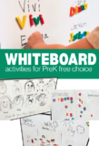 PreK Activities For Your Whiteboard