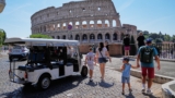 Reckoning looms for golf carts that zip through Rome’s crowded historic center