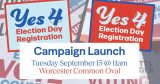 Our September 1 Primary Showed Why We Need Election Day Registration – Progressive Mass